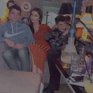 Dark orange Zara dress